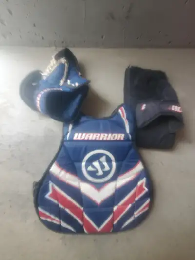 Street hockey goalie equipment. $15, View more