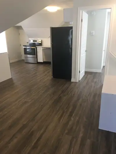 Recently renovated 1-bedroom, 1-bathroom open-concept purpose-built unit offering luxury finishes on...