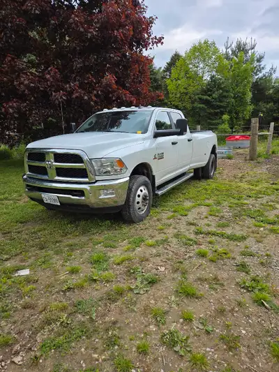 2018 ram 3500 slt. Has no major body damage some rock chips and rust spots. Lots of life left in it....