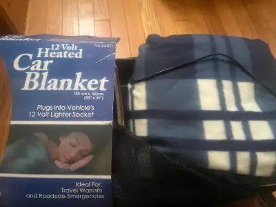 12V Heated Car Blanket  135cmx100cm 53"x39", View more
