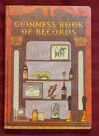 Vintage 1971 Guinness Book of Records