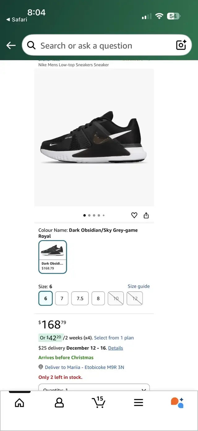 Nike Renew Fusion sneakers in Men's in Mississauga / Peel Region - Image 5