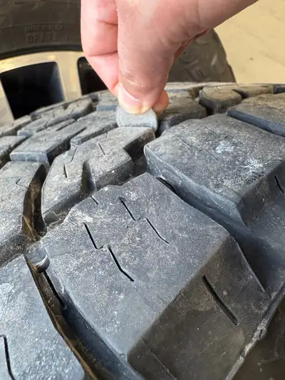 Toyotire 275/60/R20 winter tires with factory alloy rims