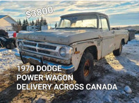 POWER WAGON 4X4 DELIVERY ACROSS CANADA 