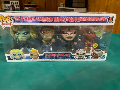 Iron Maiden 4 Pack Funko, View more
