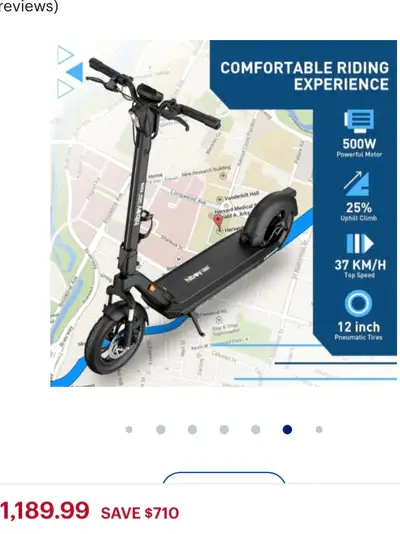 Hiboy x300 Electric Scooter, View more