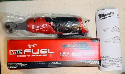 Milwaukee M12 fuel 3/8” inch high speed ratchet, View more