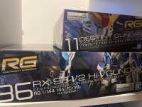 RG Gundam Hi-V & Denstiny