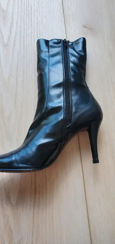 ROBERT PLINER - Women's Black Mid Calf High Heel Boot63235092769923123