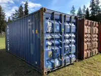 20' USED Cargo-Worthy Shipping Container / Sea can for sale