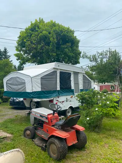 Picked this up in the spring with plans on going camping this summer but plans have changed stored m...