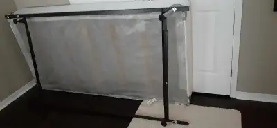 Twin Box Spring and Metal Frame, View more
