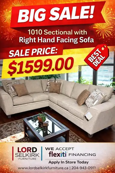 Floor Model Dimensions: Left Corner Sofa - 92"L x 37"D x 35"H Right Hand Facing Sofa - 80"L x 37"D x...