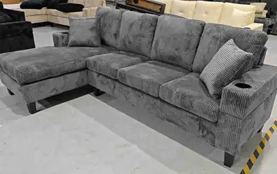 Canapé d'angle 4 places, View more