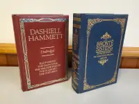 The Bronte Sisters 3 Novel Book, Dashiell Hammett 5 Novel Book B
