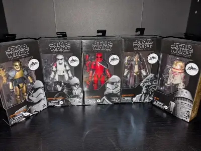 star wars black series lot, View more