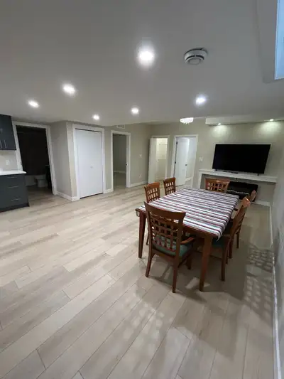 Newly built basement for rent