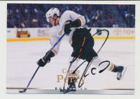 COREY PERRY ANAHEIM DUCKS EXTRA RARE SIGNED UD SERIES 2 CARD