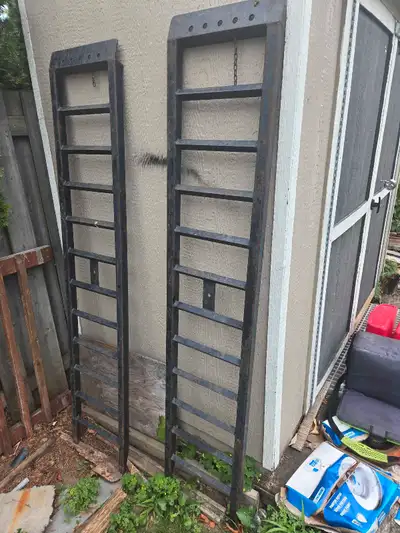Heavy duty trailer ramps. Great condition, great for small tractors, ATV's or cars. Approx 65 inches...