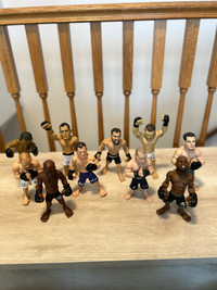 Round 5 MMA UFC Fighters Lot of 10 Figures