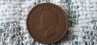 1947 Mapleleaf Canadian One Cent
