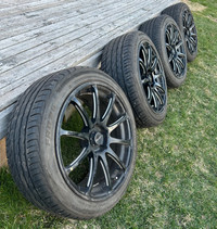 18” used Fast Wheels like new tires