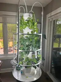 Tower Garden Flex with LED lights