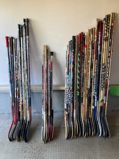 Hockey and Goalie Sticks, Pucks, View more