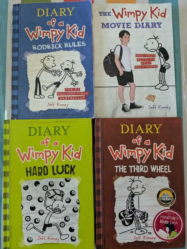 Jeff Kinney Diary of a Wimpy Kid Book Set in Children & Young Adult in Gatineau - Image 2