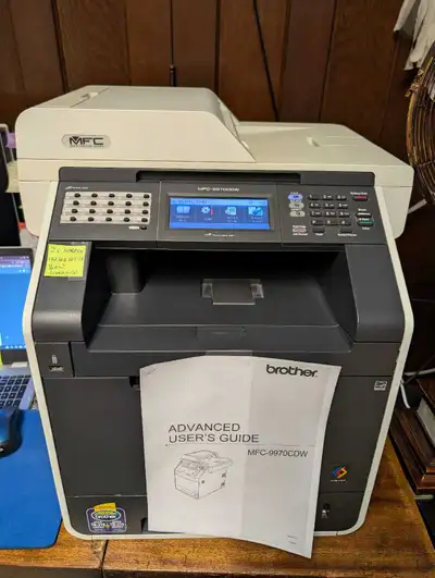 Brother MFC-9970CDW COLOR LASER PRINTER, View more
