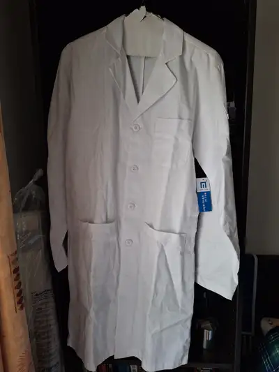 White Meridian Lab Coat is new with tag attached. Size is extra-small, XS. This lab coat comes with...