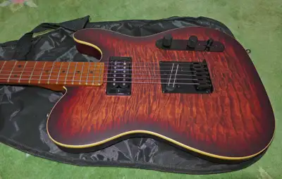 TOSTAR Telecaster Firefly Solid Body Electric Guitar, View more