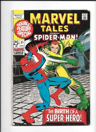 MARVEL TALES #31 STARRING SPIDER-MAN VG- 3.5  MARVEL  1971 $7.00, View more