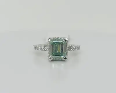 5.68ct MOISSANITE Ring size 7, View more