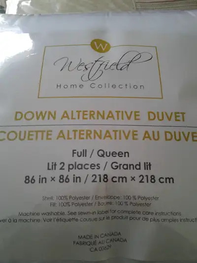 West Field New  Queen Size Duvet, View more