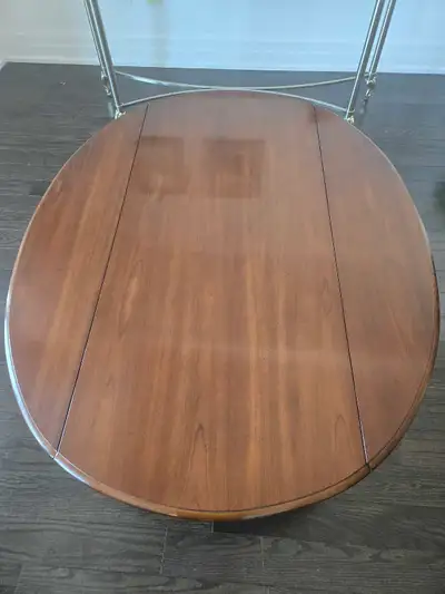 Coffee Table - Folding Oval Shape Coffee Table, View more