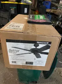 Honeywell Belmar Indoor/Outdoor Ceiling Fan (new in box!)