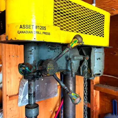 Floor model drill press, View more
