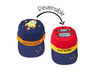 Reversible Kids Cap - Spaceship / Robot Stock# 9355