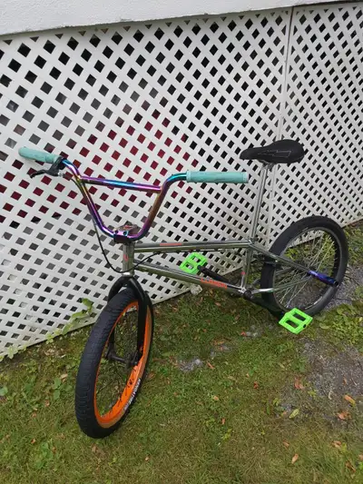Velo BMX roues 20 pouces Chromé "Free Agent" pour adulte, View more