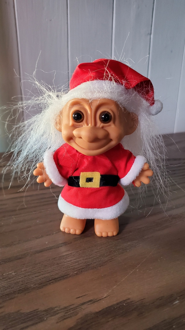 Russ Santa 80s Troll Doll in Toys & Games in Kingston