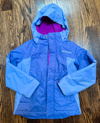 Girls XS Size 6 Columbia Omni Tech 3-way Ski Jacket