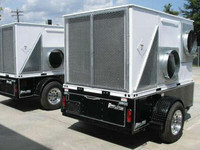 10 Ton Portable Trailer Mounted Spot Air Conditioning Units