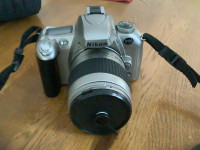 Nikon 35m camera,tripod and bags