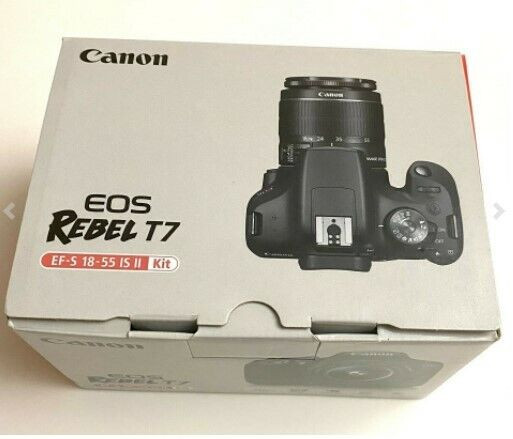 CANON EOS REBEL T7 18-55MM IS II DIGITAL CAMERA, BLACK - WIFI, 2 in Cameras & Camcorders in Oshawa / Durham Region - Image 2
