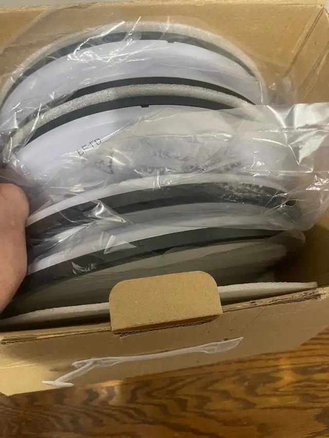  5PK 12 Inch LED Flush Mount Ceiling Light in Indoor Lighting & Fans in Mississauga / Peel Region - Image 4