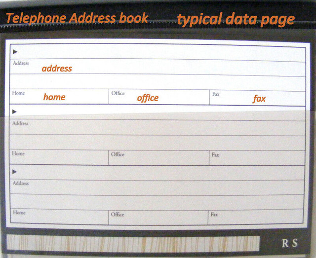 Address/Telephone note book/diary Day Runner  new in Other Business & Industrial in City of Toronto - Image 4