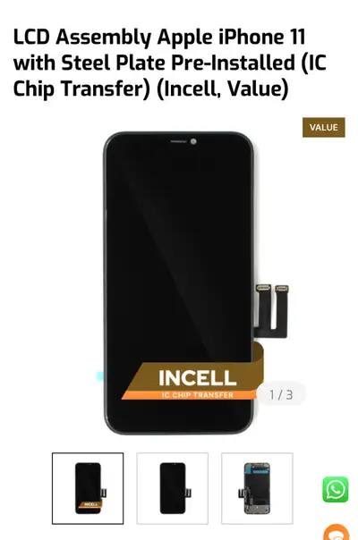 iPhone 11 LCD screen Replacement for sale, View more