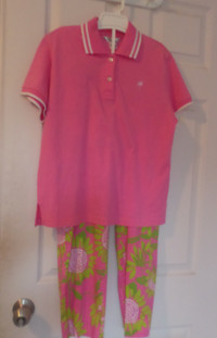 NEW Lilly Pulitzer Polo Shirt/pants s.XS.Dress s. XL (14-16)
