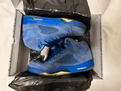 Jordan 5 Blue Suede Men’s Size 13, View more